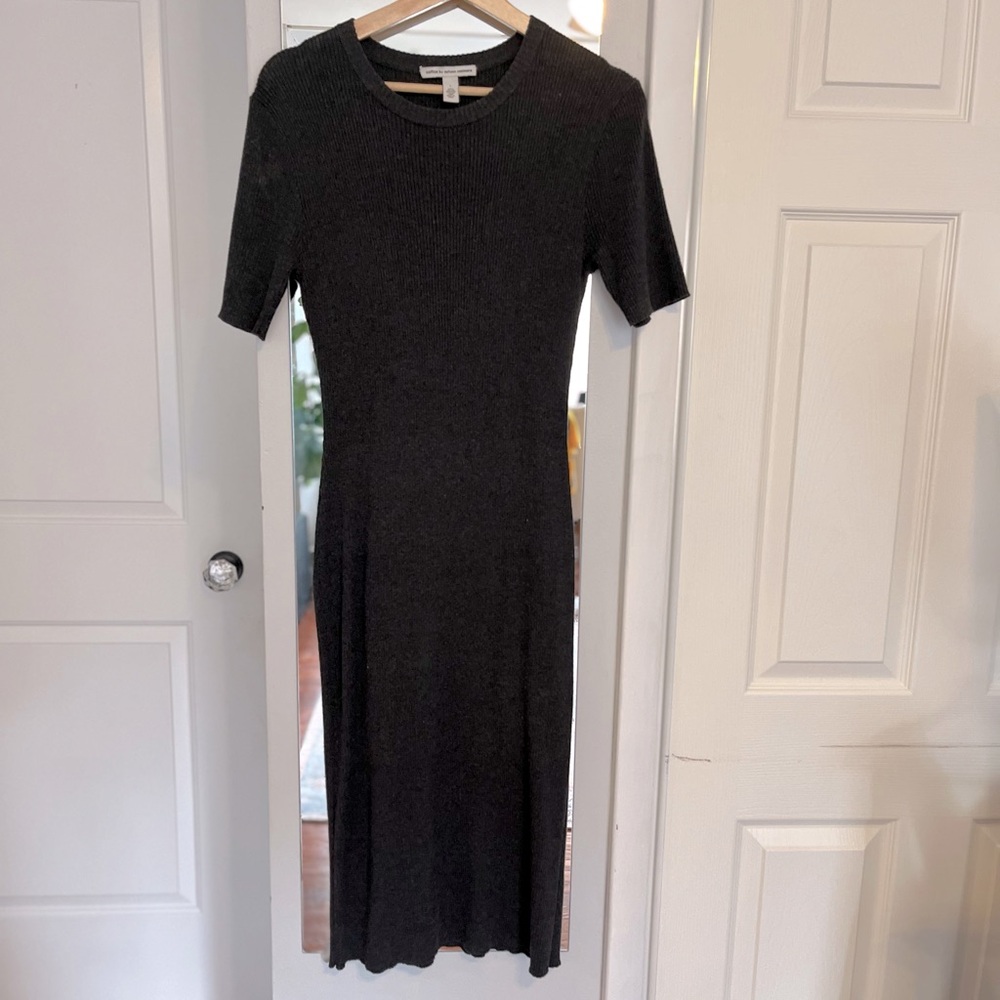 Cotton by autumn cashmere ribbed dress
